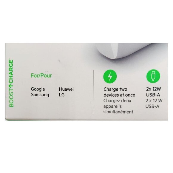 Belkin Boost Charge Dual USB-A Wall Charger 24W + USB-A to Micro-USB Cable - Picture 8 of 8